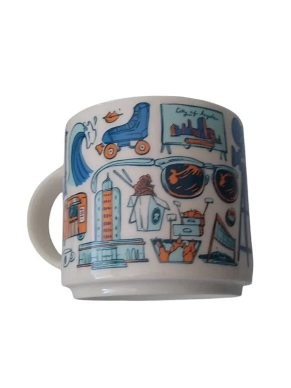 Starbucks Been There Series Los Angeles Mug + Zero Balance GC